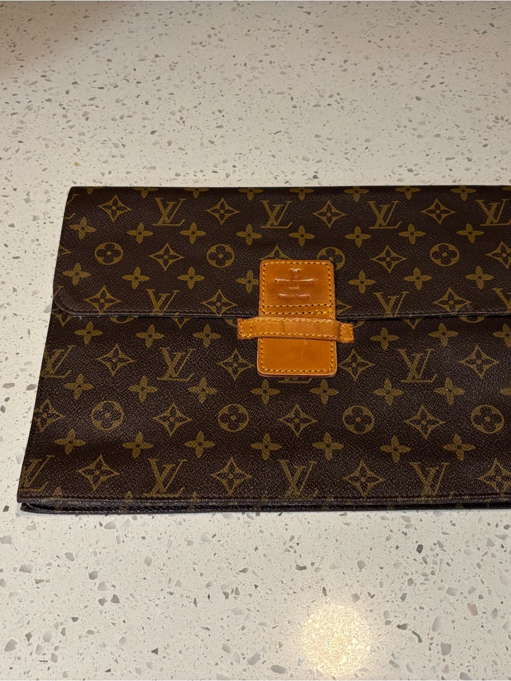 Vintage Louis Vuitton Monogram Envelope Clutch